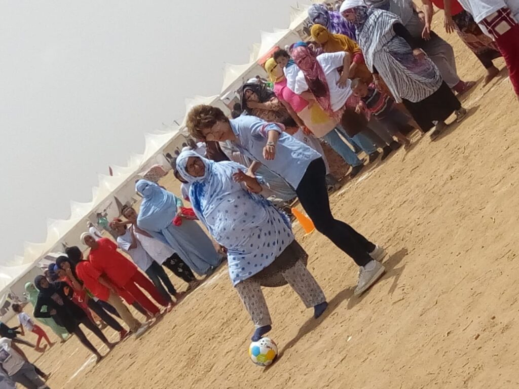 الجامعة الملكية المغربية للرياضة للجميع تنظم قافلة رياضية تحت شعار” العالم القروي في منظومة الرياضة للجميع”.