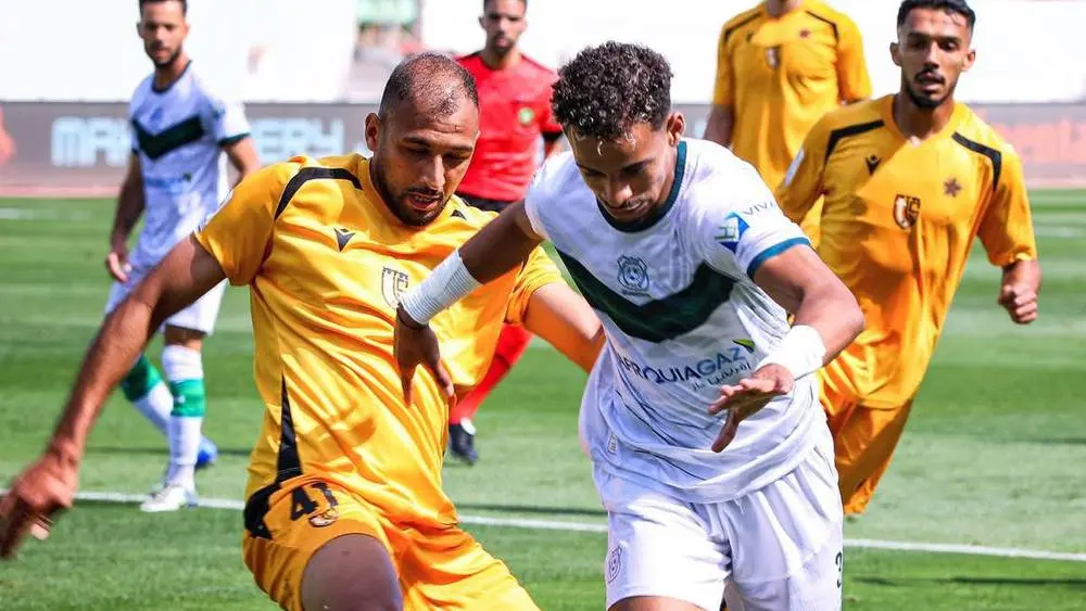 اتحاد تواركة يقلب الطاولة على أولمبيك الدشيرة بهدف قاتل في الوقت بدل الضائع