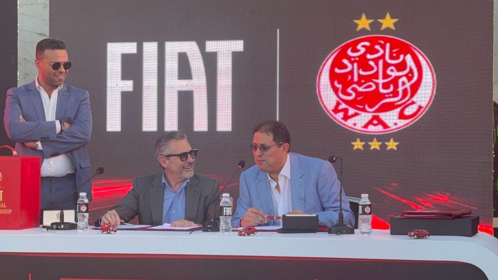 إيف بييرو دي غاشونز: شراكة الوداد وFIAT تعكس إرثًا تاريخيًا وطموحًا قارياً مشتركًا
