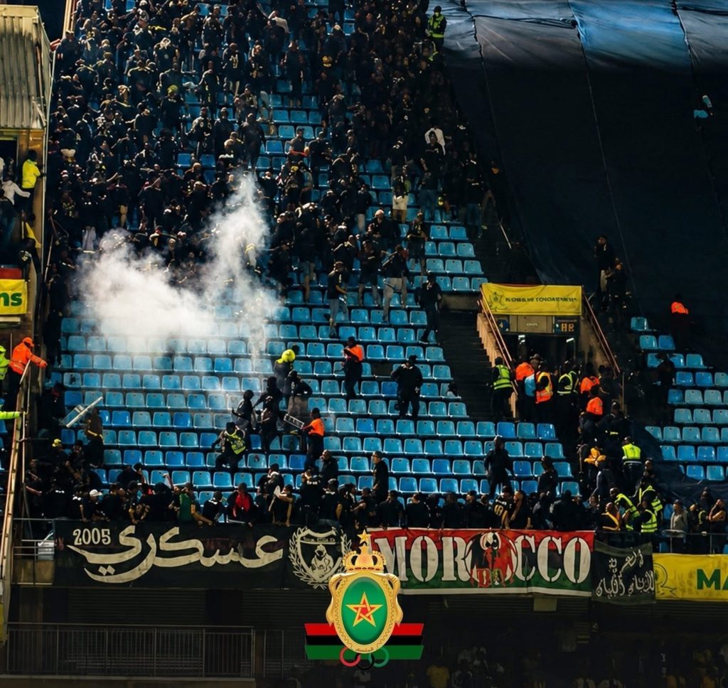 غضب جماهير الجيش الملكي بعد أحداث لوفتوس فيرسفيلد.. واتهامات للشرطة بالاعتداء على الأنصار
