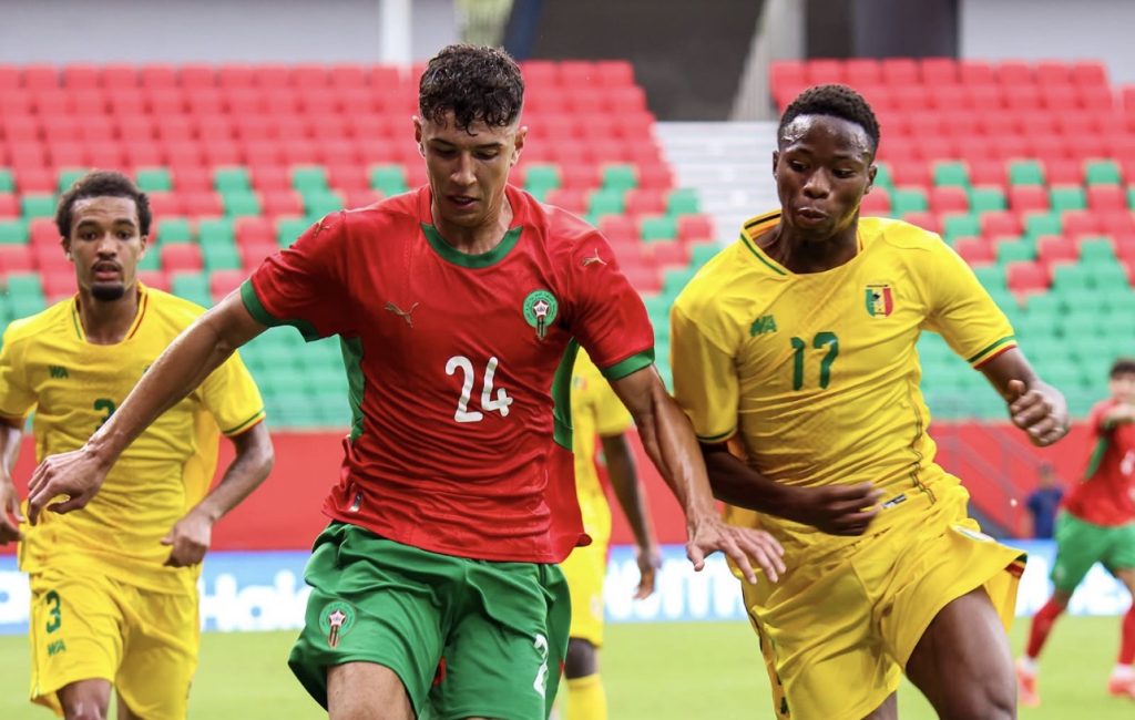 المنتخب المغربي لأقل من 23 سنة يتعادل مع مالي استعداداً لتصفيات إفريقيا